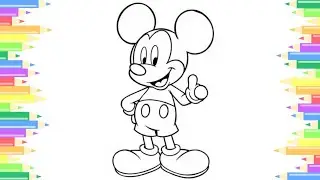 How to Draw Mickey Mouse | Step-by-Step Tutorial