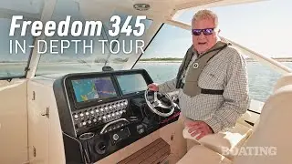 Grady-White Walkthrough: Luxury, Fishing, & Performance &ndash; find it on the FREEDOM 345