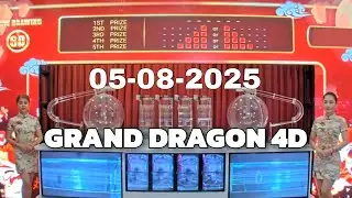 GD Lotto Live 2025-08-05 grand dragon lottery result today / grand dragon lotto 4d