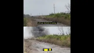 Russian Tank Comes to the Rescue, Russian Tank Hits A Mine