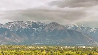 Salt Lake City Sunset Timelapse