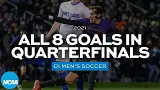 Every goal & winning PK from 2021 NCAA men's soccer quarterfinals