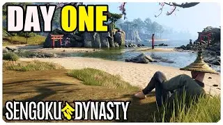 DAY ONE - Sengoku Dynasty 1.0 Update is FINALLY HERE! - A New Feudal Japan Survival Game