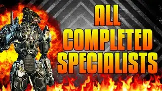 Black Ops 3 - What Happens When You Complete All Specialists? (All 9 Specialists Complete)