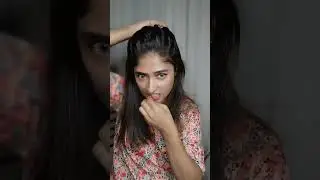 Messy rolled puff with high Ponytail idea || #hairstyle #shorts