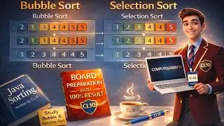 Bubble Sort | Selection Sort | Board Series :2 | Sorting in Java Array 