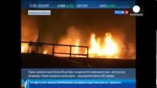 Russia fuel train derails, catches fire near Kirov  05.02.2014