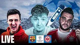 LIVE BARCELONA - FRANKFURT cu PANTU si LORIN QWERTY | SEARA DE UCL