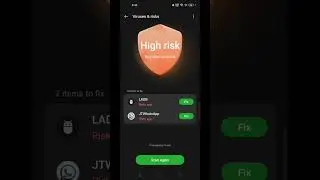 risky apps  virus notification realme , how to fix risky app