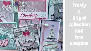 Frosty & Bright by #crafterscompanion #christmas #christmascards #ccdt