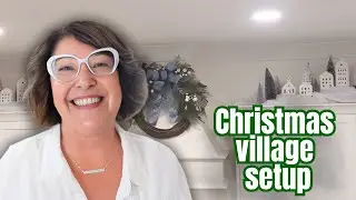 Создаём рождественскую деревню 🎄 Уютный день украшения дома
