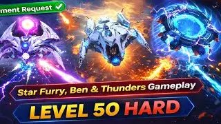 &ldquo;Comment Request ✅ | Star Furry, Ben & Thunders Gameplay on Level 50 HARD&rdquo;