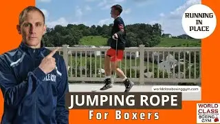 Jumping Rope for Boxing - Running In Place with Speed Changes