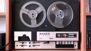 UNITRA ZRK M2405S - dźwięk nagrany bezpośrednio (9,52 cm/s - taśma MAXELL XLII EE).