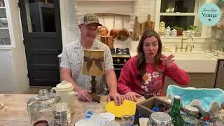 Goodwill Was Good!  Antique and Vintage Home Decor Thrift Haul