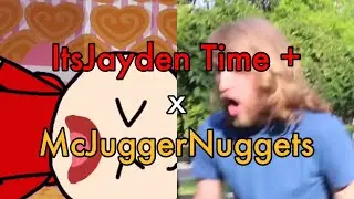 (ItsJayden Time + and McJuggerNuggets) ItsJayden got stuck behind the fridge and got hurt.