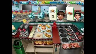 Cooking Fever - Fast Food Court - Level-8 |With All 3 Stars|