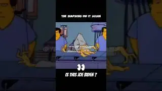 The Simpsons predicted Biden 😨🤯 #simpsons #biden #joebiden #trump #usa #explore #fyp
