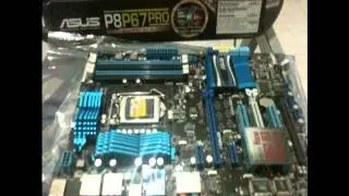 unboxing Asus P8P67 PRO