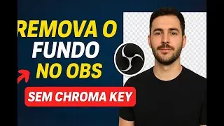 HOW TO REMOVE THE BACKGROUND FROM THE SCENE IN OBS WITHOUT USING CHROMAKEY AND WITHOUT A GREEN BA...