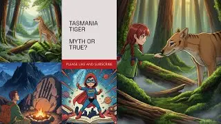 The Tasmania Tiger Mystery 🐾 | Myth or True? Kids Story