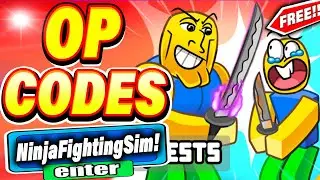 ALL NEW *SECRET CODES* IN ROBLOX NINJA FIGHTING SIMULATOR (new codes in  Ninja Fighting Simulator )