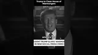 trump to clean house of warmongers