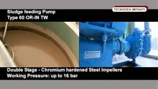 Tecnoidea Impianti Filter Press 1620 for sludge dehydration Eng