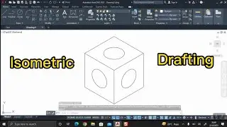 AutoCAD Isometric Drafting Basic Tutorial For Beginner Part 2.