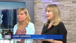 Valley woman suffers facial burns from laser treatment