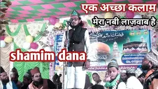 mera nabi lajawab hai AK ACHHA KALAM #SHAMIMDANA