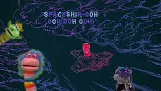 Spaceship (Rebrewed) Lyric Video | Purple Fox and the Heebie Jeebies