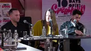 Simona @ Podcast 'Wandelen in de MijnGang' (C-mine Crib Genk)