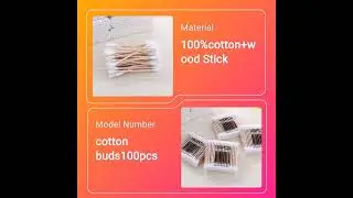Hot Sale Makeup Cotton Swab