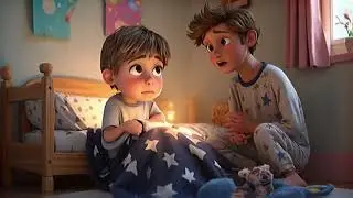 🌙 Bedtime Story for Kids | Urdu Hindi & English | The Little Star Luma & Tommy✨