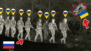 russian soldiers fell into a Deadly Ambush by Ukrainian FPV Drones! Then This Happened...