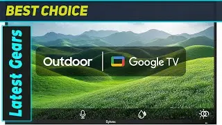 SYLVOX 50 Inch Outdoor Smart Television - The Best Weatherproof TV for Your Patio