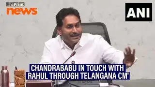 'Chandrababu in touch with Rahul Gandhi through Revanth Reddy on a hotline,' YS Jagan Mohan Reddy