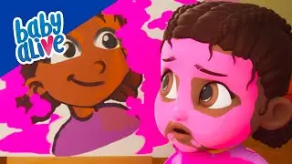 Baby Alive 👶🏼🌈 First Day At School  ❤️👶🏾 BRAND NEW FULL EPISODE 9 👶🏻 Kids Videos and Baby Cartoons 💕