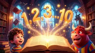 Aprende los NÚMEROS del 1 al 10 🔢 Biblioteca Mágica con Tomy y Tory