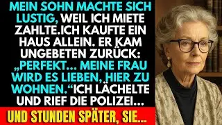 Mein Sohn Lachte, Als Ich Nichts Hatte.Jetzt Habe Ich Ein Eigenes Haus…Und Er Will Es Für Seine Frau