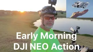 Sunrise in Norman OK: Drone Adventure & E-Bike Ride 😎