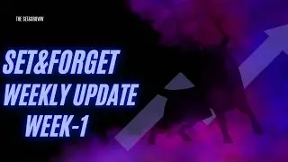 Set&forget strategy weekly update w-1 💹#trading #forex #setandforget #viral