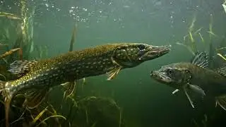 Pike vs Zander - Predator Showdown Beneath the Water!