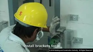Cladding Installation @ BCA, Singapore