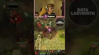 Topson shows crazy outplay on Troll Warlord 1vs2 in Dota 2 #dota2 #gaming #outplay