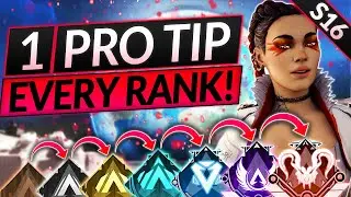 1 MOST BROKEN TIP for EVERY Rank in Season 16 - PREDATOR Tricks - Apex Legends Guide