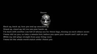 Deuce - Don't Speak Bitch (lyrics video)