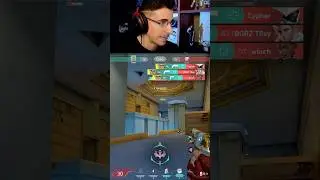The last kill&hellip; 🤯 Top Radiant valorant live streamer gameplay highlights clips edit montage shorts