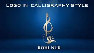 CREATION LOGO  CALLIGRAPHY STYLE IN FIGMA#design #figmatutorial #stepbystep